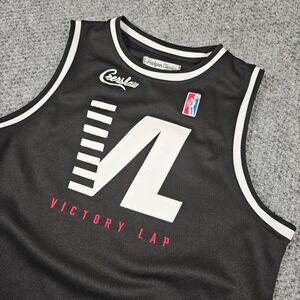 Headgear Classics Nipsey Hussle Victory Lap 2018 Basketball Jersey Black Mens L